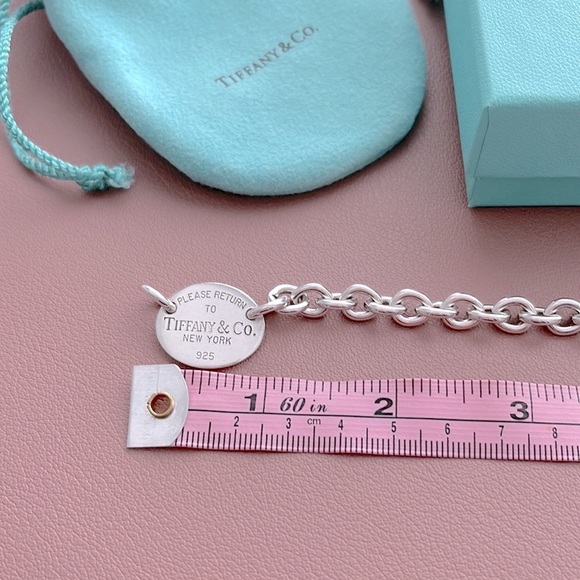 Authentic Return to Tiffany sterling silver tag necklace - Picture 5 of 7